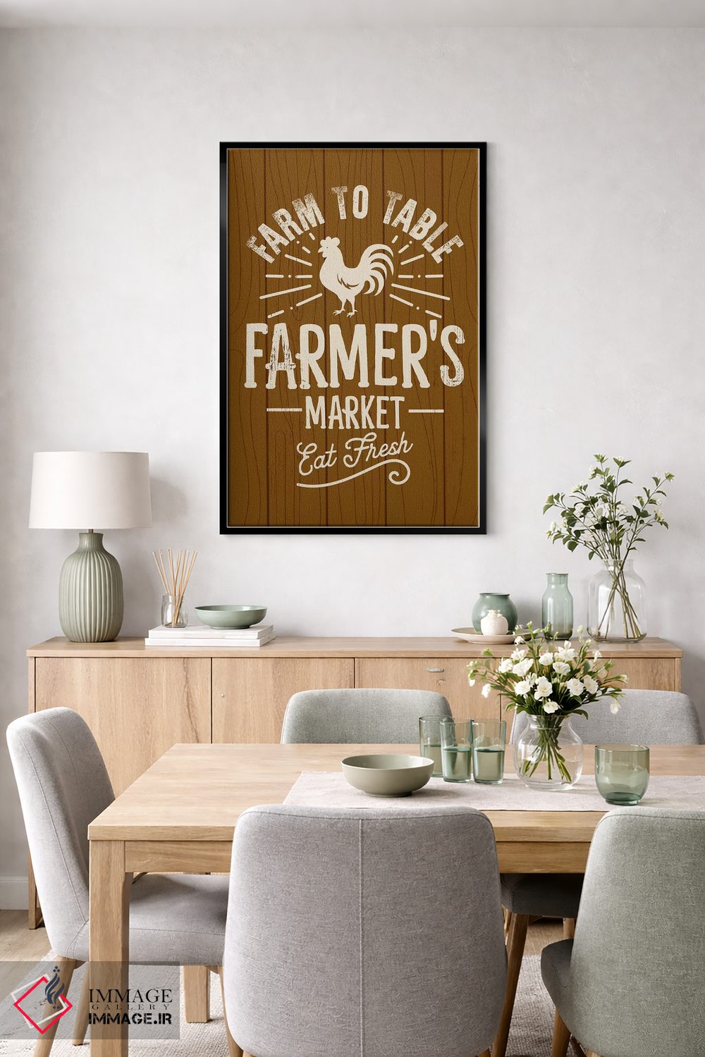 تابلو دکوراتیو تازه از مزرعه II اثر ایلیس آویلس - D6B