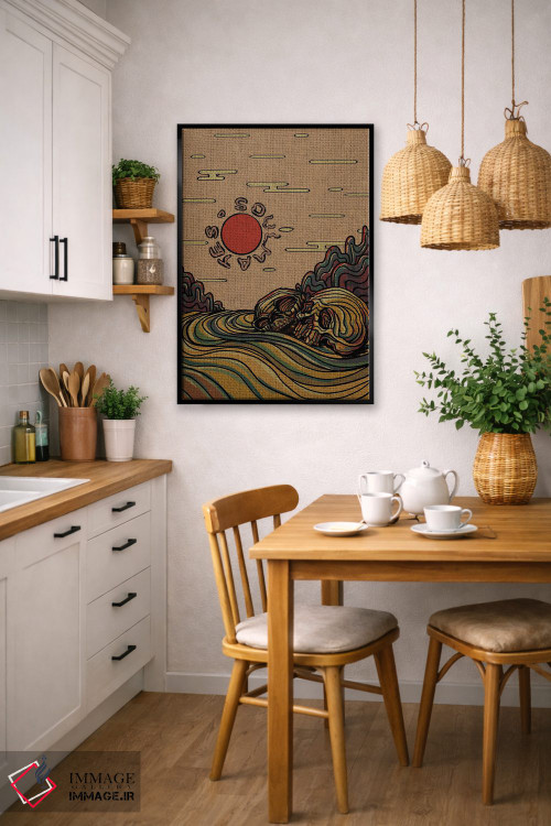 تابلو دکوراتیو هم روح ها اثر ایلو ناتیکا - D6B