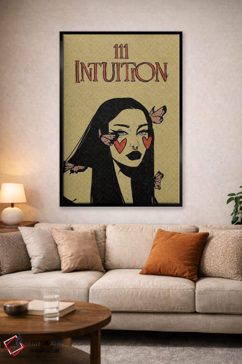 تابلو دکوراتیو عدد فرشته ۱۱۱ اثر ایلو ناتیکا - D2B