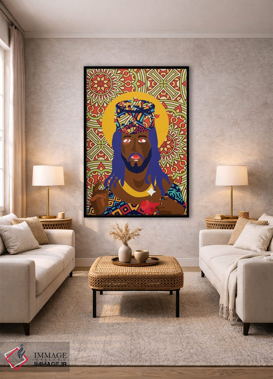 تابلوی عیسی اثر ایندی لاو - D1B