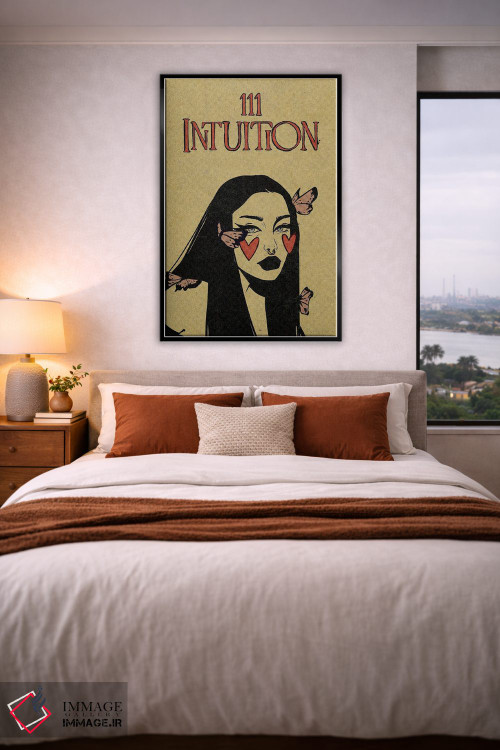 تابلو دکوراتیو عدد فرشته ۱۱۱ اثر ایلو ناتیکا - D5B