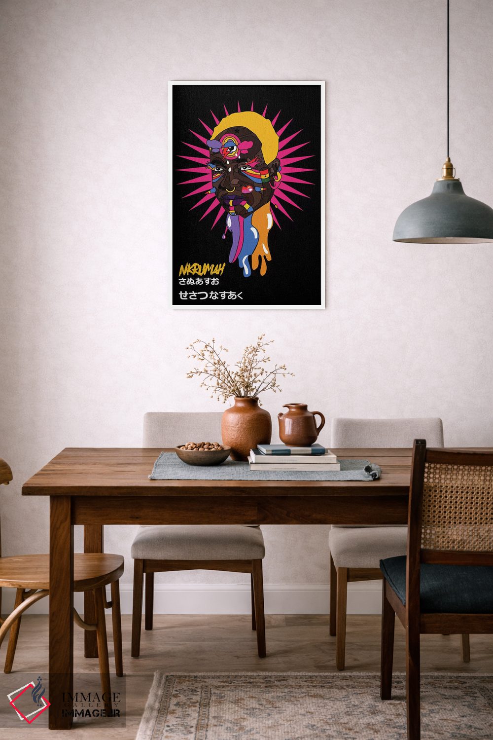 تابلو دکوراتیو انکرومه اثر ایندی لاو - D5W