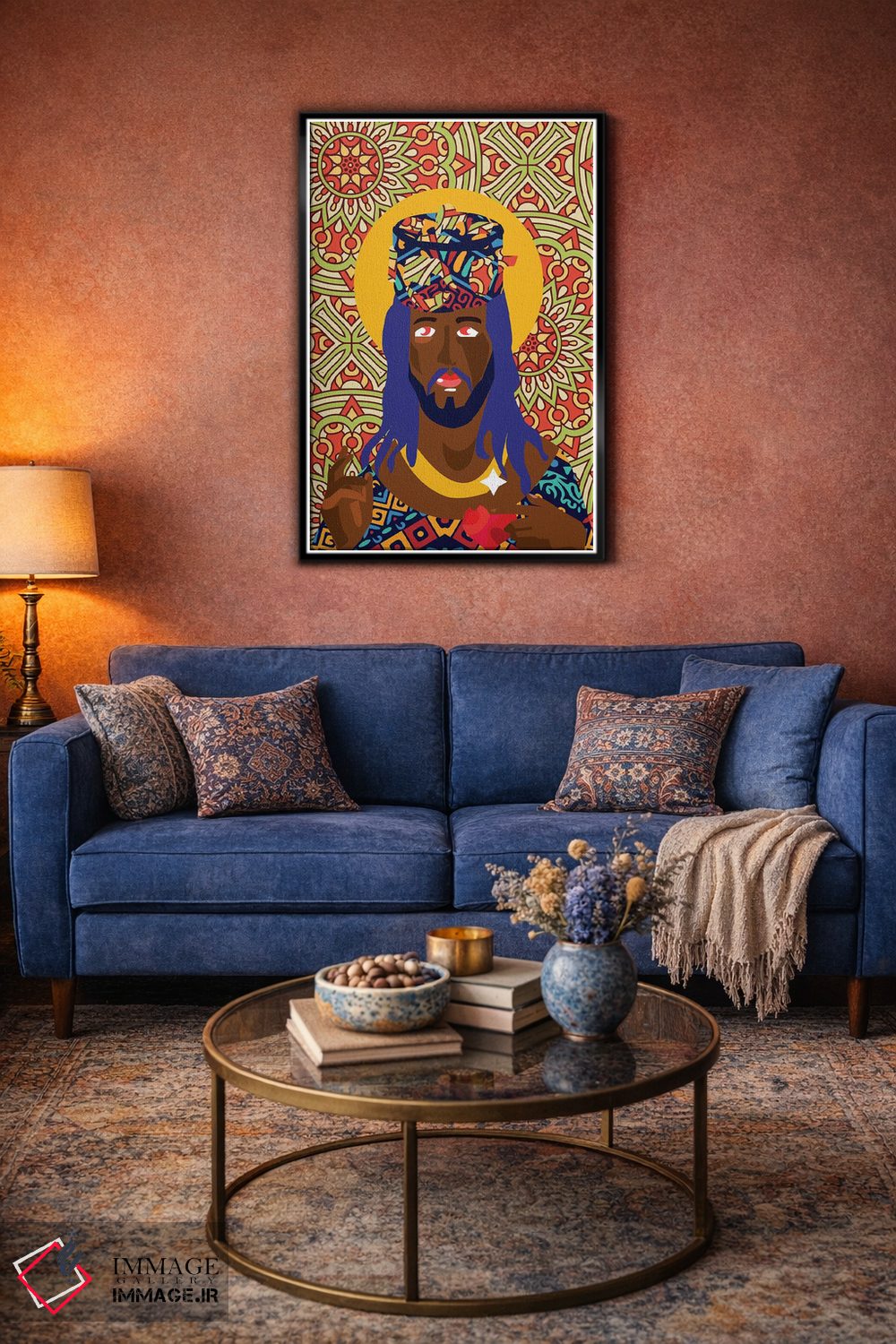 تابلوی عیسی اثر ایندی لاو - D4B