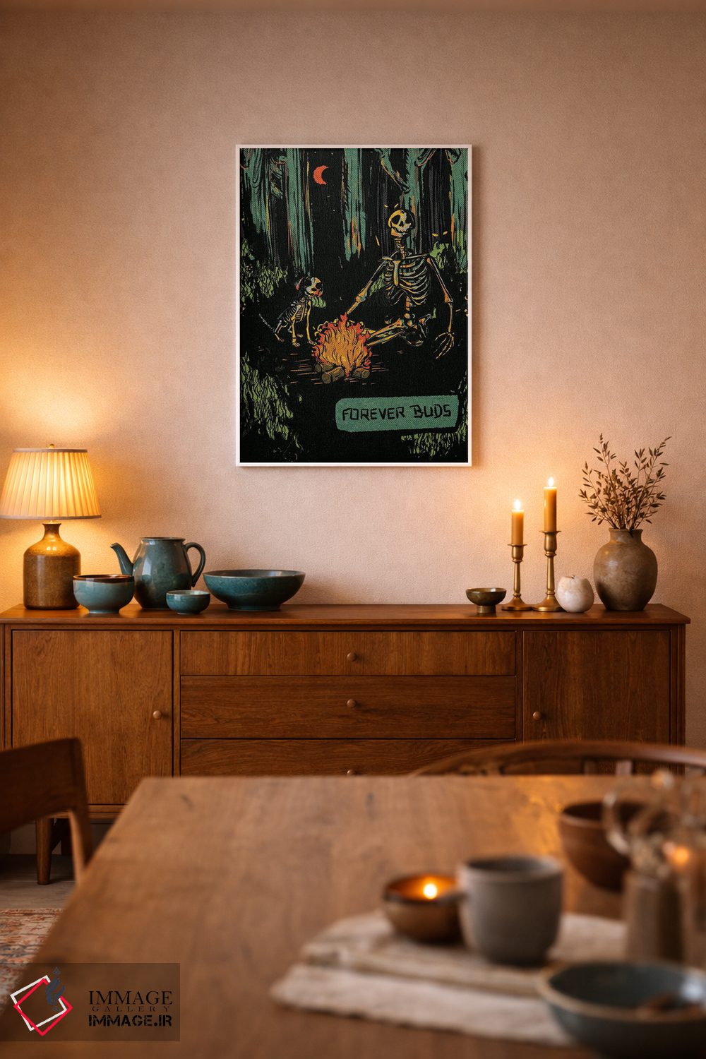 تابلو دکوراتیو دوستان همیشگی اثر ایلو ناتیکا - D6W