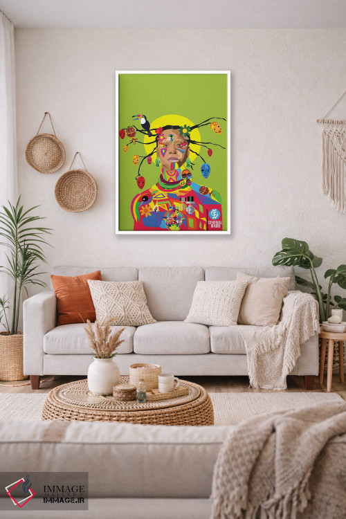 تابلو دکوراتیو بادو اثر ایندی لاو - D2W