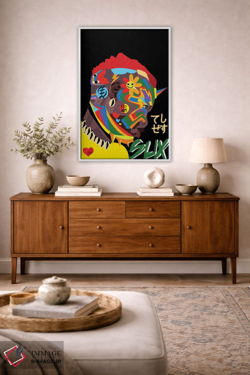 تابلو دکوراتیو سوکس اثر ایندی لاو - D3W