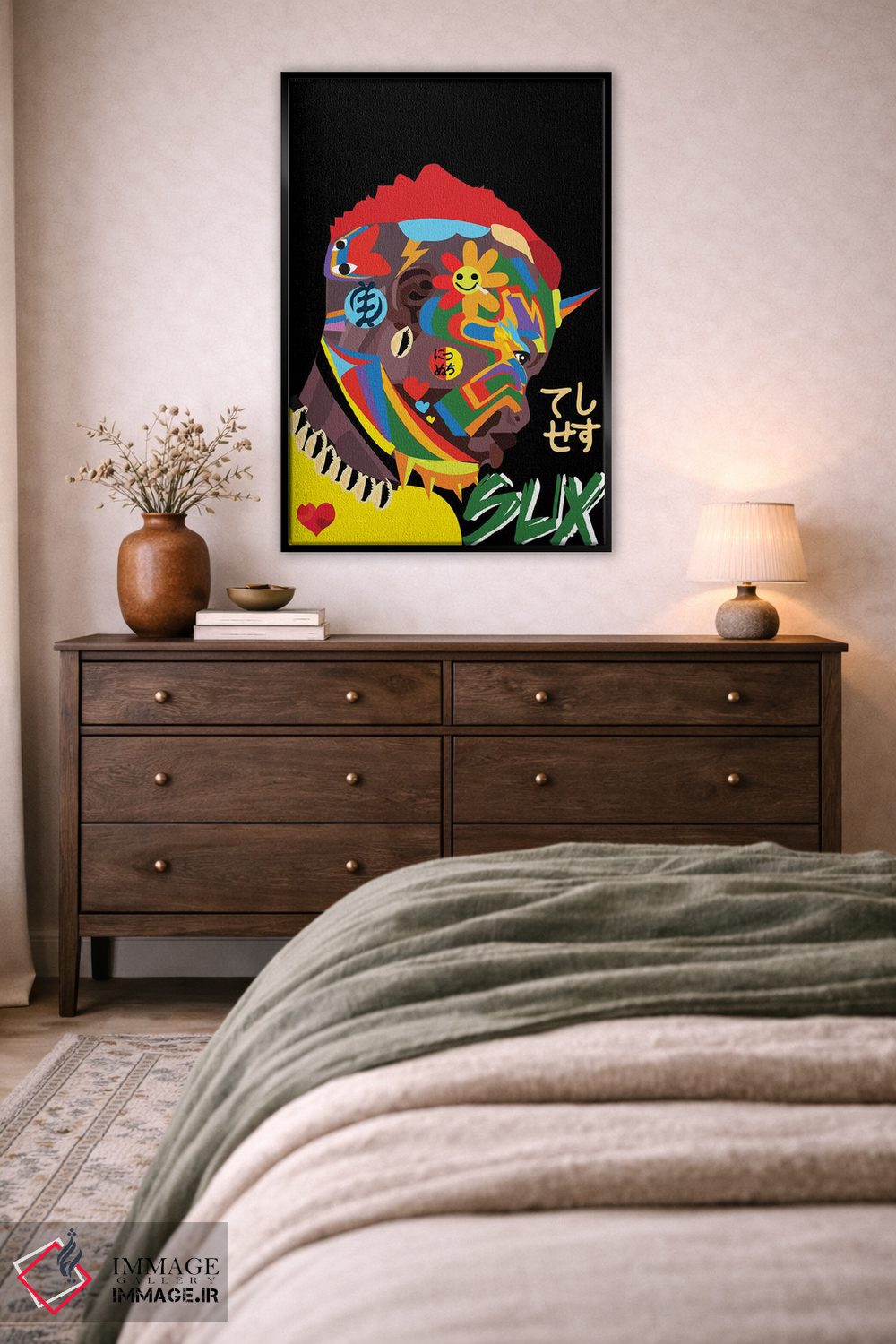 تابلو دکوراتیو سوکس اثر ایندی لاو - D4B