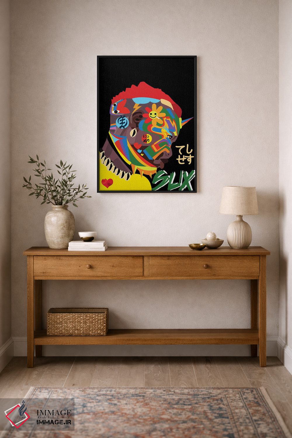 تابلو دکوراتیو سوکس اثر ایندی لاو - D2B