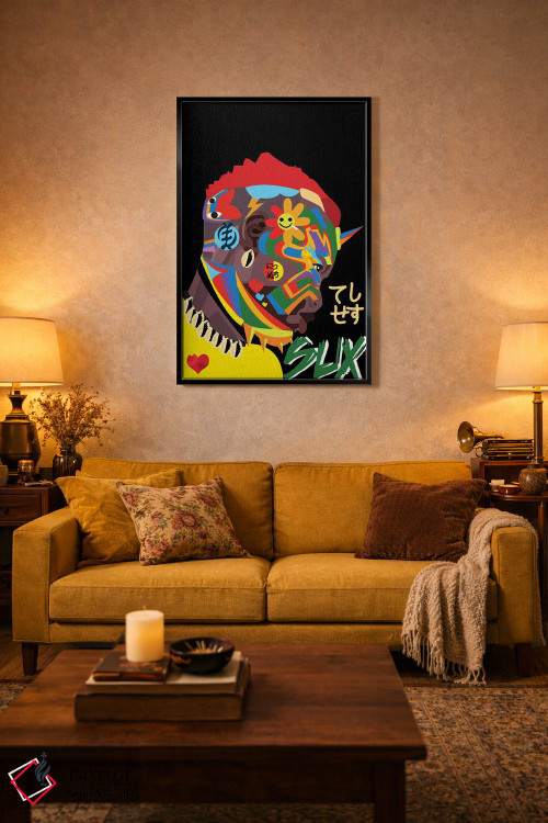 تابلو دکوراتیو سوکس اثر ایندی لاو - D5B