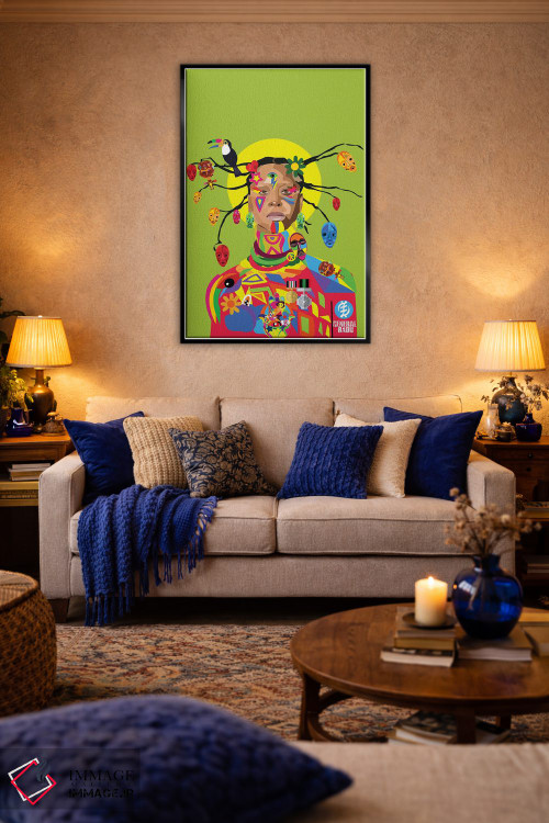 تابلو دکوراتیو بادو اثر ایندی لاو - D4B