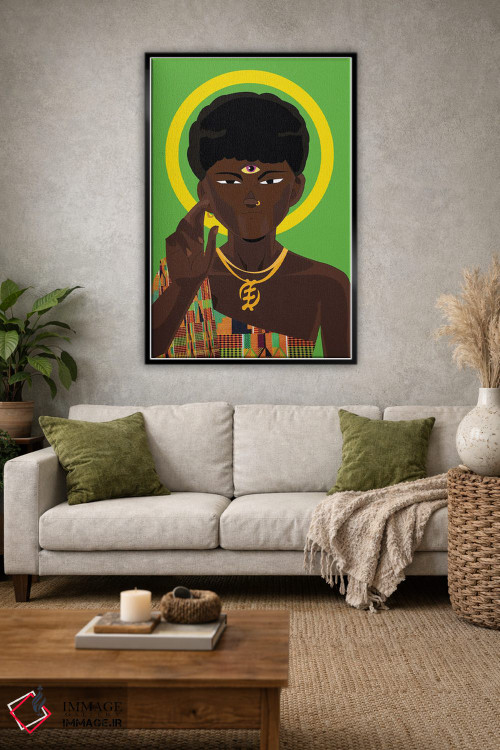 تابلو دکوراتیو آکیرا اثر ایندی لاو - D1B