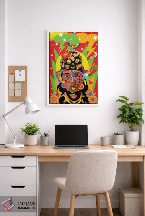 تابلو دکوراتیو آمازیغ اثر ایندی لاو - D2W