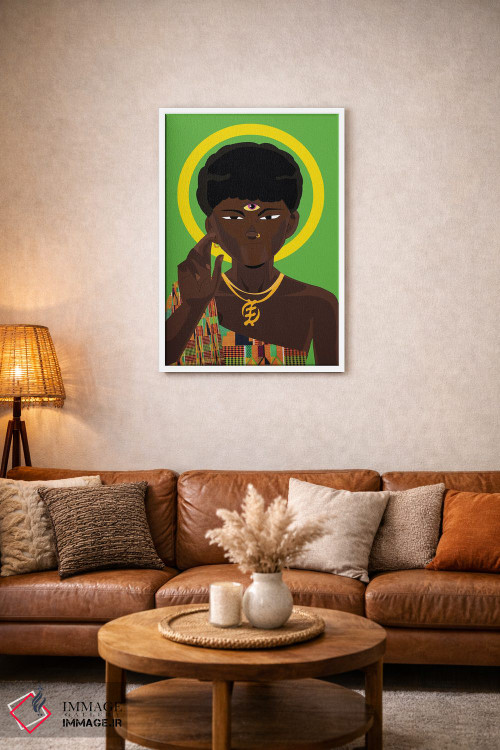 تابلو دکوراتیو آکیرا اثر ایندی لاو - D2W