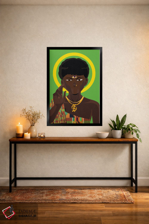 تابلو دکوراتیو آکیرا اثر ایندی لاو - D5B