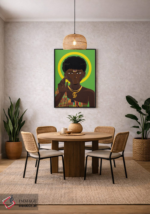 تابلو دکوراتیو آکیرا اثر ایندی لاو - D4B