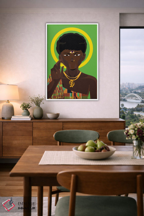 تابلو دکوراتیو آکیرا اثر ایندی لاو - D6W