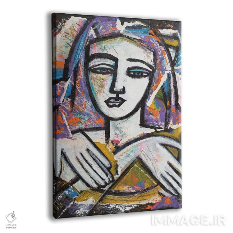 تابلو دکوراتیو مونای مدرن اثر ایلین ریچارد - نمای پرسپکتیو محصول