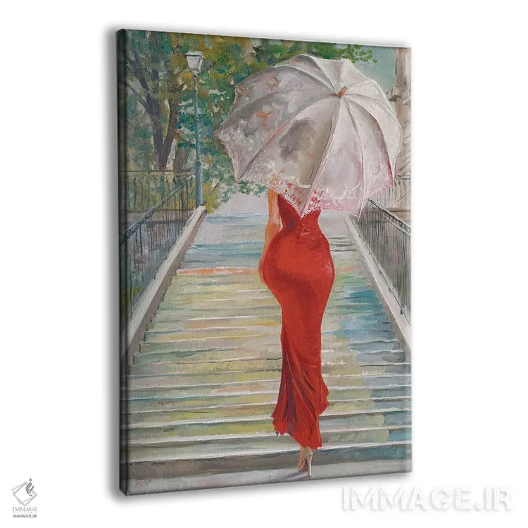 تابلو دکوراتیو صعود به سکره کر اثر ایزابل ماهه - نمای پرسپکتیو محصول