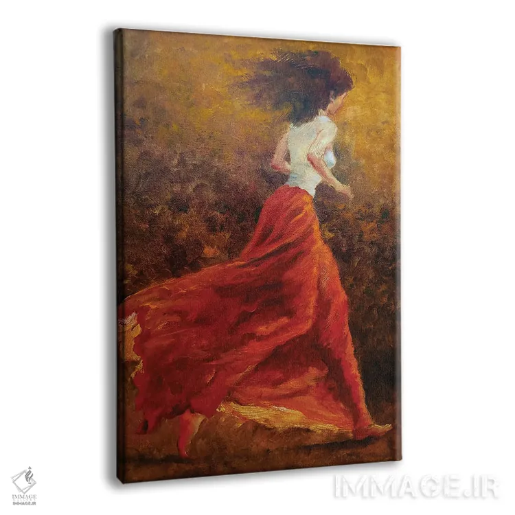 تابلو دکوراتیو فراری اثر ایزابل ماهه - نمای پرسپکتیو محصول