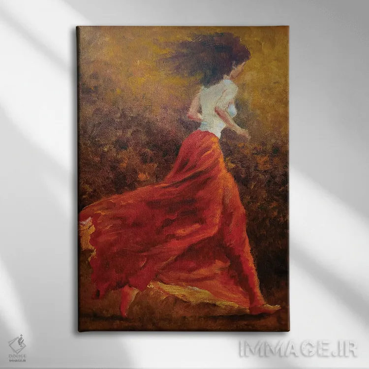 تابلو دکوراتیو فراری اثر ایزابل ماهه - نمای روبهرو روی دیوار
