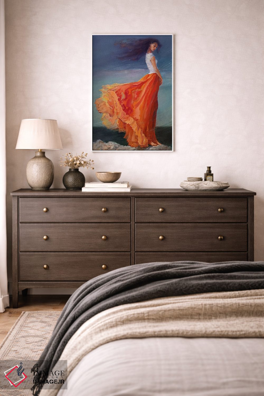 تابلو دکوراتیو ندای دریا اثر ایزابل ماهه - D2W