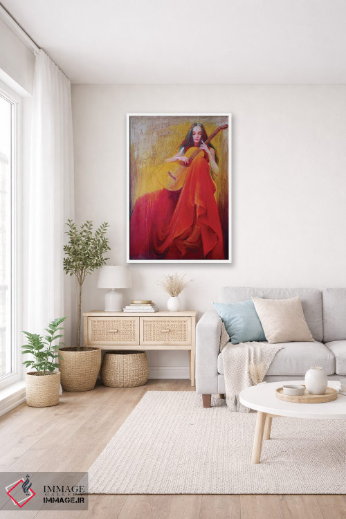 تابلو دکوراتیو کاپریچیو اثر ایزابل ماهه - D3W