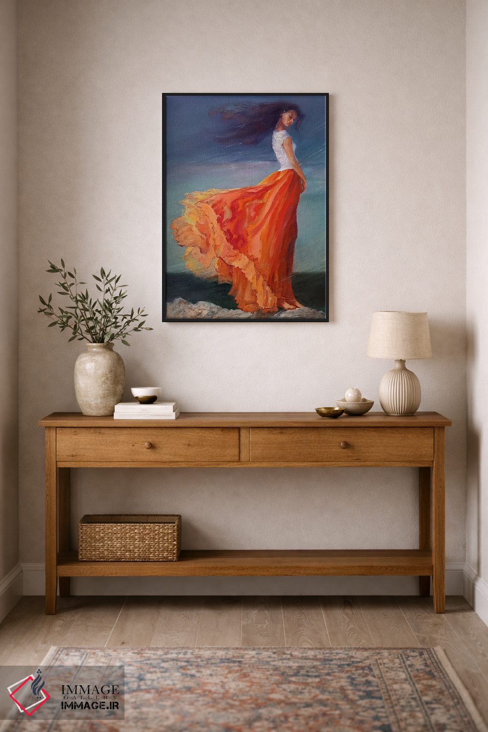 تابلو دکوراتیو ندای دریا اثر ایزابل ماهه - D1B