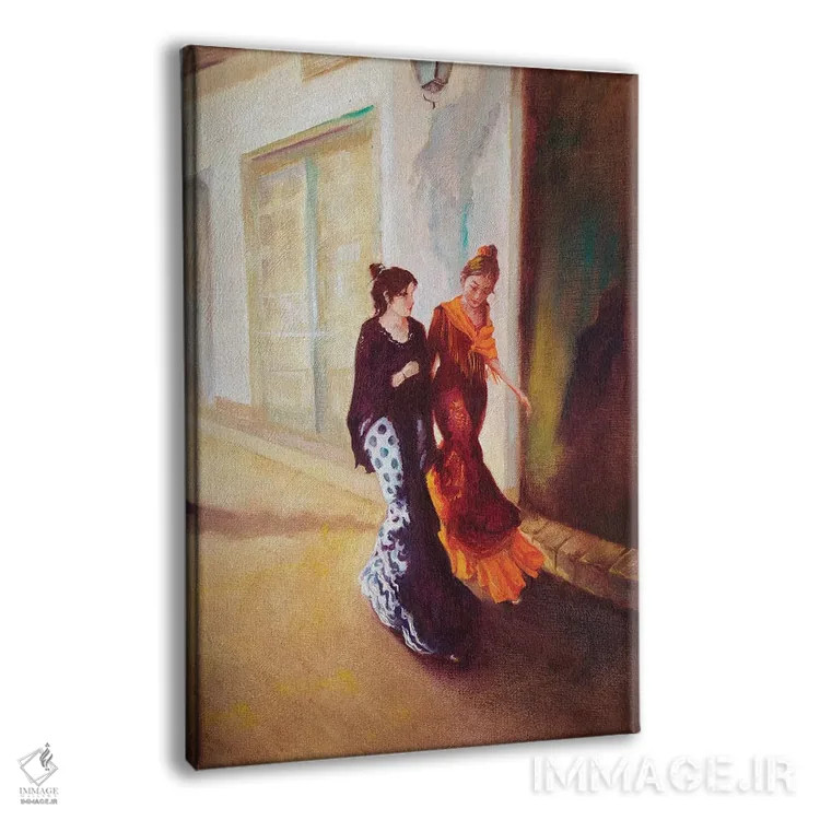 تابلو دکوراتیو سوئیاناس اثر ایزابل ماهه - نمای پرسپکتیو محصول