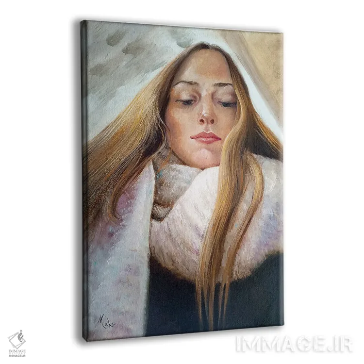 تابلو دکوراتیو از ارتفاع بلند بیست سالگی اثر ایزابل ماهه - نمای پرسپکتیو محصول
