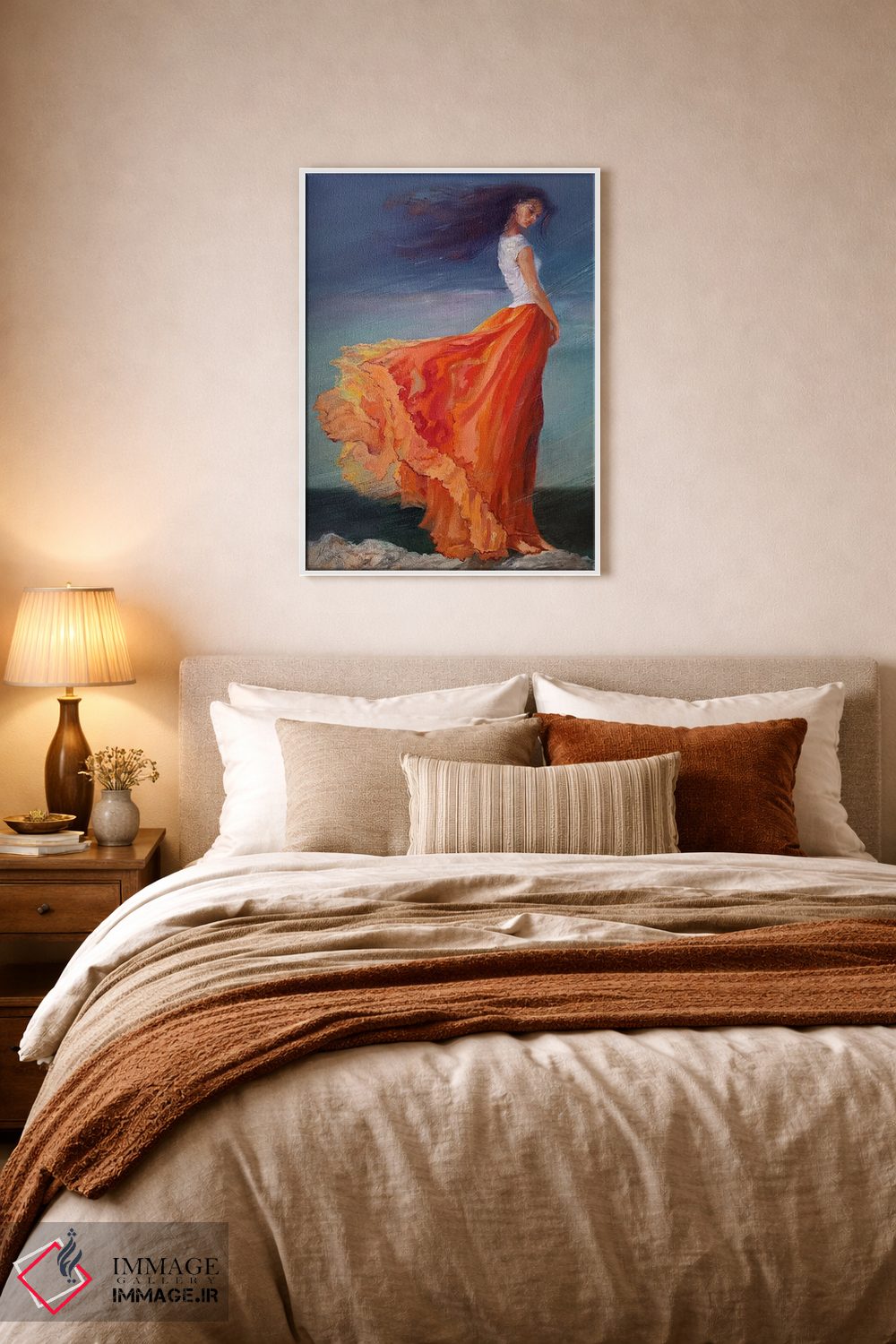 تابلو دکوراتیو ندای دریا اثر ایزابل ماهه - D6W