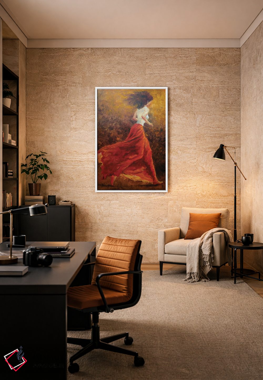 تابلو دکوراتیو فراری اثر ایزابل ماهه - D6W