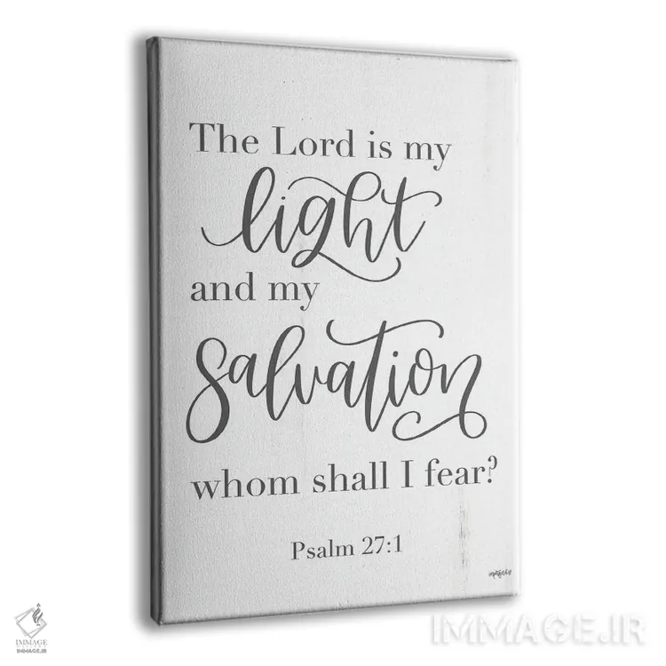 تابلو دکوراتیو نور و رستگاری اثر ایمپرفکت داست - نمای پرسپکتیو محصول