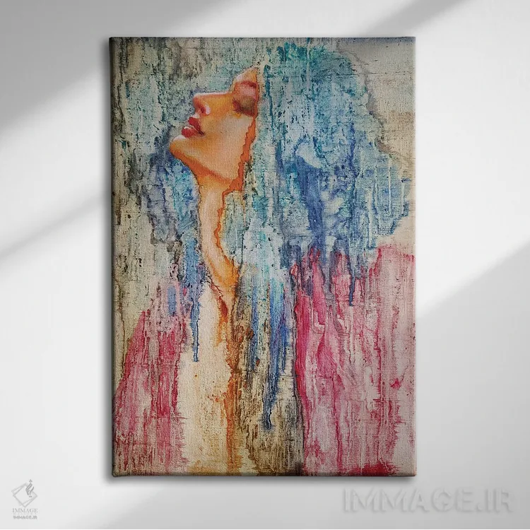 تابلو دکوراتیو نمای خوب اثر ایزابل ماهه - نمای روبهرو روی دیوار