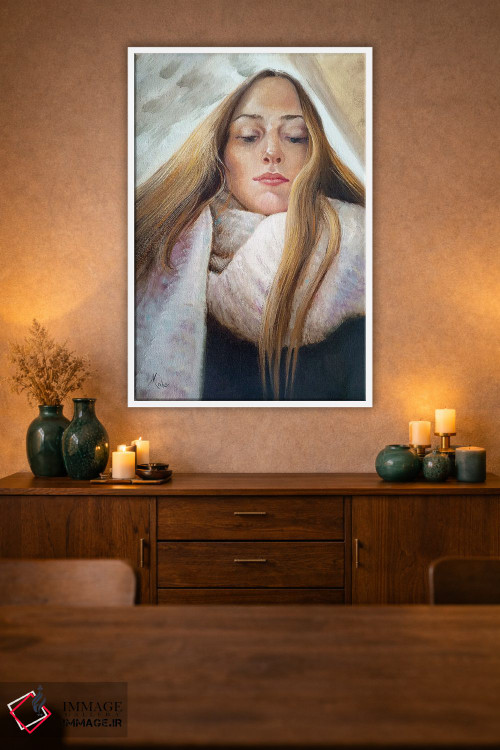 تابلو دکوراتیو از ارتفاع بلند بیست سالگی اثر ایزابل ماهه - D1W