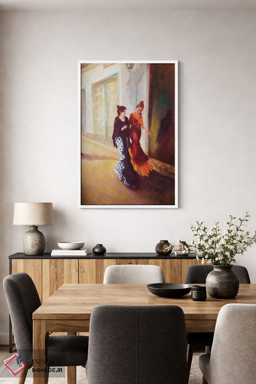 تابلو دکوراتیو سوئیاناس اثر ایزابل ماهه - D3W