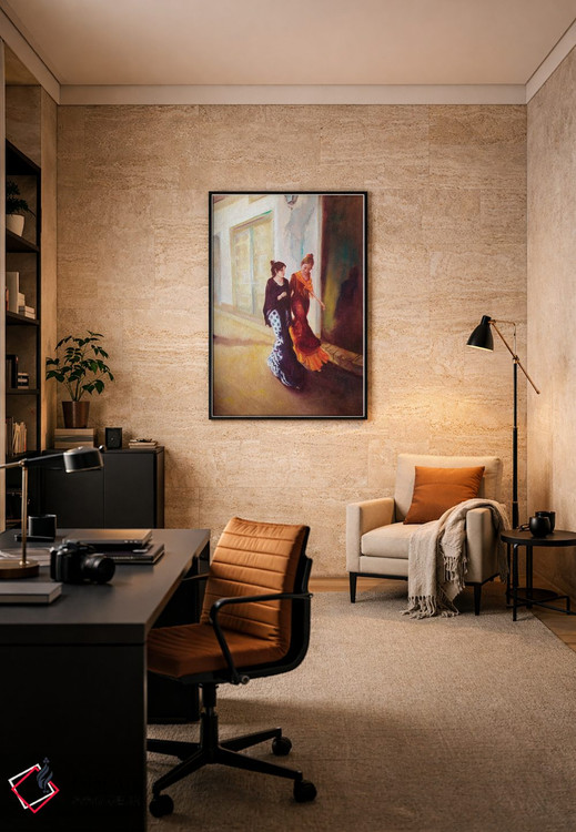 تابلو دکوراتیو سوئیاناس اثر ایزابل ماهه - D5B