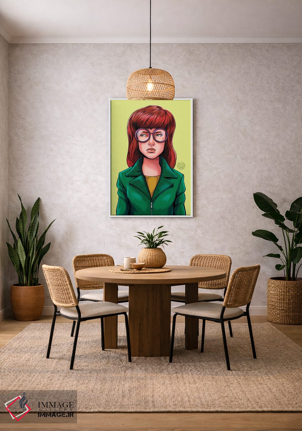 تابلو دکوراتیو داریا اثر ایسمابوکامیکس - D1W