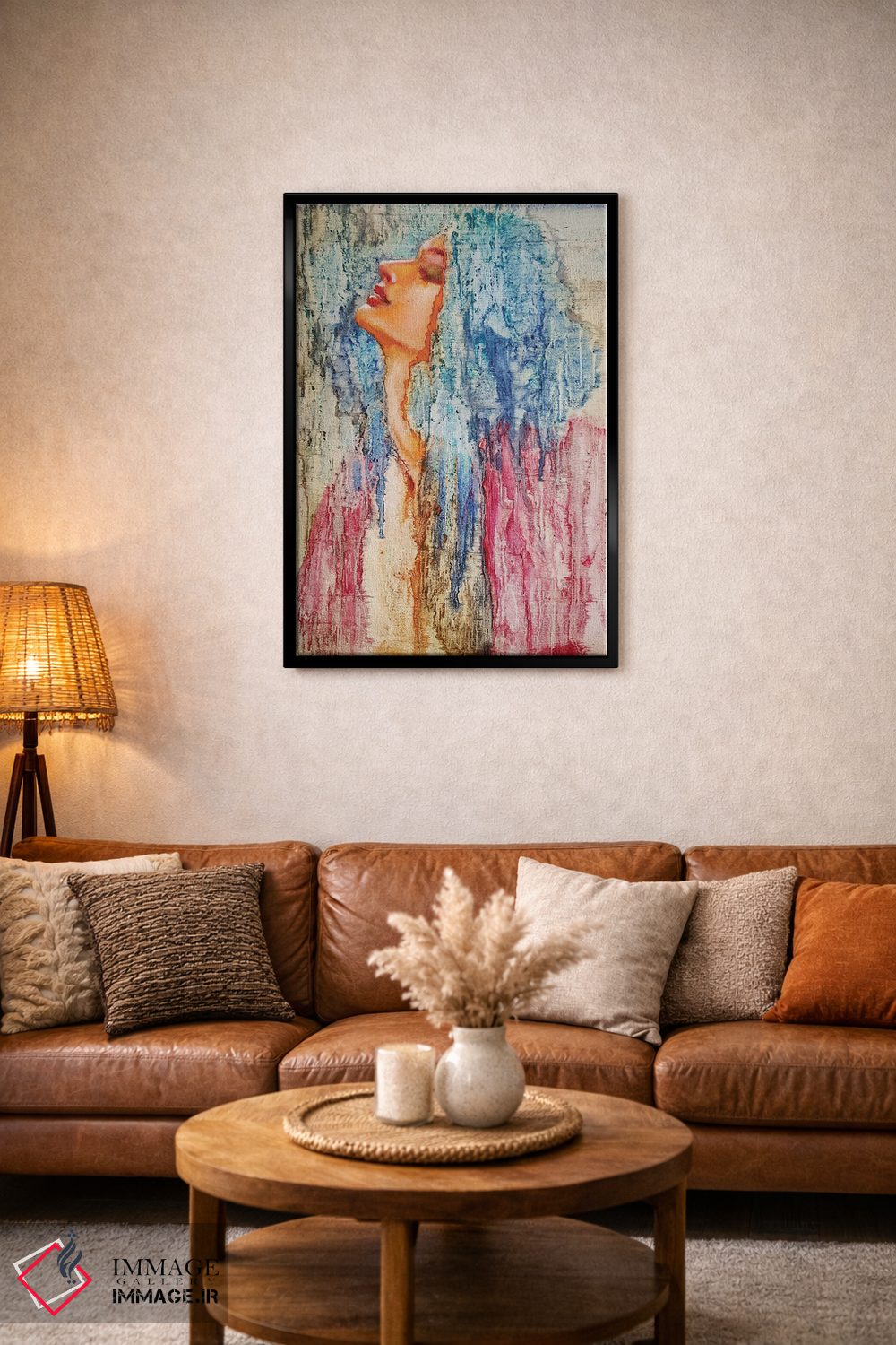 تابلو دکوراتیو نمای خوب اثر ایزابل ماهه - D5B