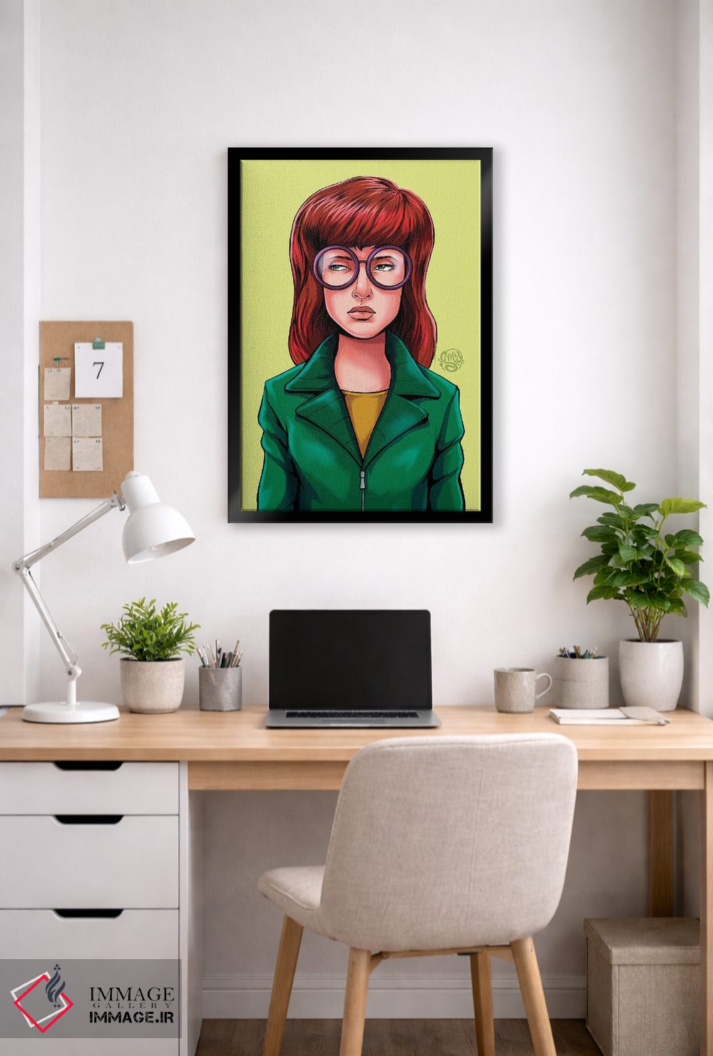 تابلو دکوراتیو داریا اثر ایسمابوکامیکس - D5B