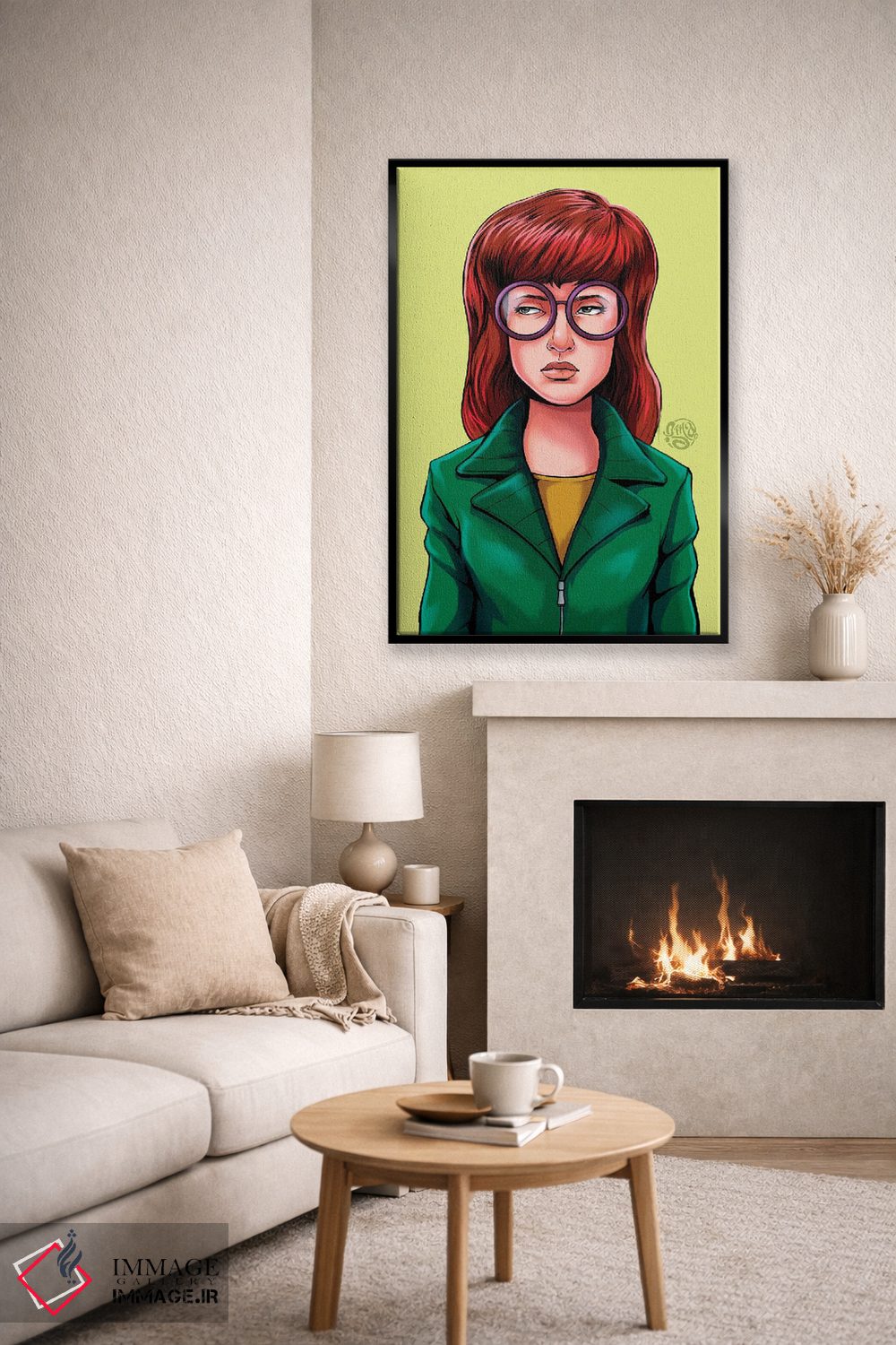 تابلو دکوراتیو داریا اثر ایسمابوکامیکس - D6B