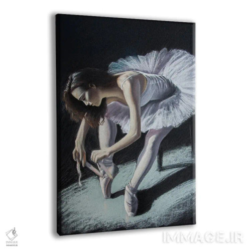 تابلو دکوراتیو رقاص باله اثر اینا مدودوا - نمای پرسپکتیو محصول