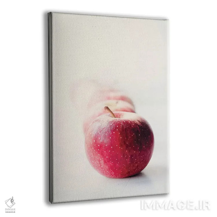 تابلو مینیمال سیب ها اثر اینگرید بدوز - نمای پرسپکتیو محصول