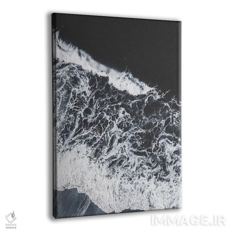 تابلو دکوراتیو توری دریایی اثر اینگرید بدوز - نمای پرسپکتیو محصول