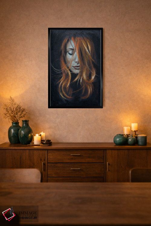 تابلو دکوراتیو بوسیده شده توسط خورشید اثر اینا مدودوا - D3B