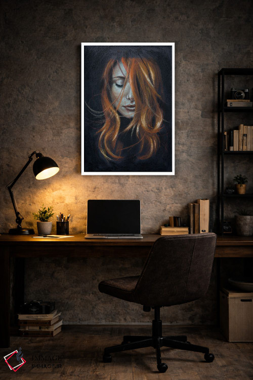 تابلو دکوراتیو بوسیده شده توسط خورشید اثر اینا مدودوا - D5W