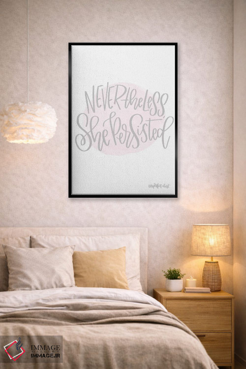 تابلو دکوراتیو با این حال او ادامه داد اثر ایمپرفکت داست - D1B