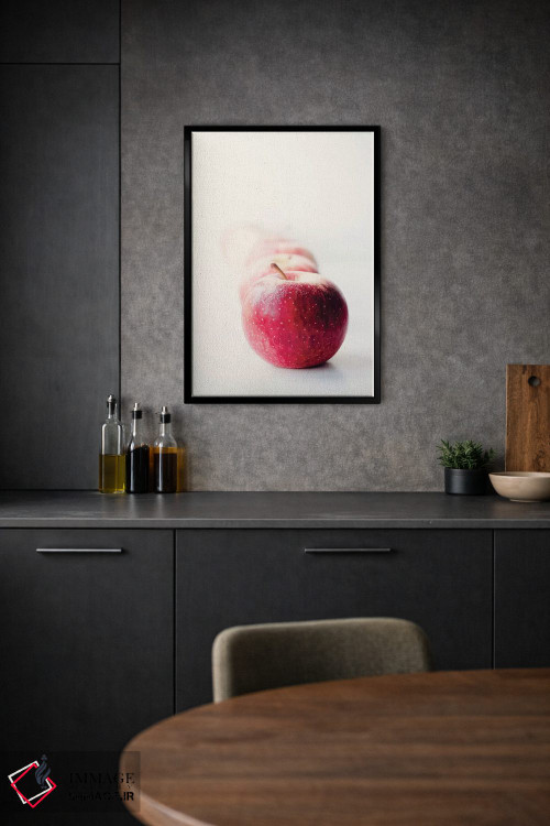 تابلو مینیمال سیب ها اثر اینگرید بدوز - D1B