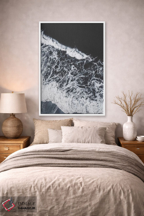 تابلو دکوراتیو توری دریایی اثر اینگرید بدوز - D1W