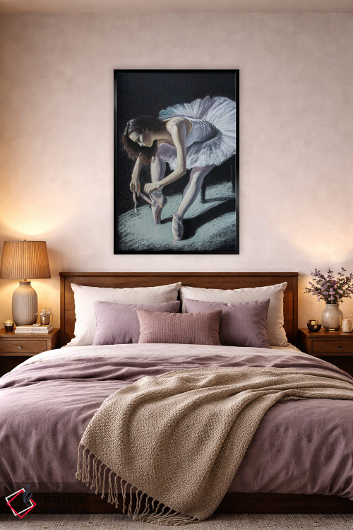 تابلو دکوراتیو رقاص باله اثر اینا مدودوا - D3B