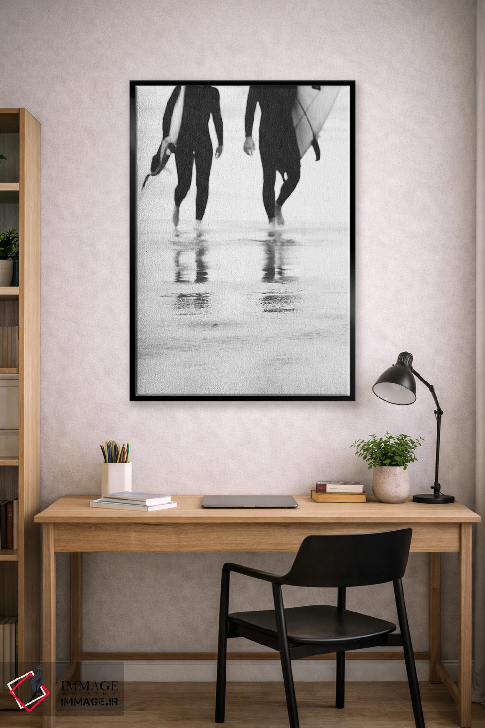 تابلو دکوراتیو موج سواری III اثر اینگرید بدوز - D2B